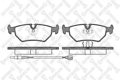 Комплект тормозных колодок STELLOX 276 032B-SX